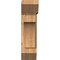 Ekena Millwork Westlake Slat Smooth Bracket w/ Offset Brace, Western Red Cedar, 7 1/2"W x 20"D x 28"H BKT0806X20X28WTL06SWR - alternate 4